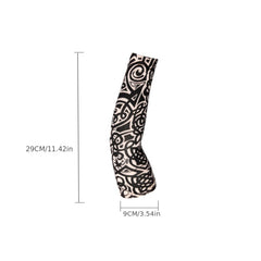Flower Arm Tattoo Sun Protection Sleeve For Men