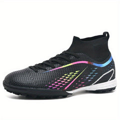 Low Top Turf Football Boots Lace Up TF Soccer Cleats
