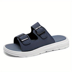 Men's Non Slip Platform Slides Comfortable Cloud Slides