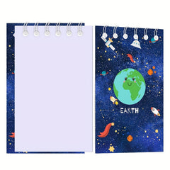 8-Pack Planets Solar System Mini Notebook for Students Space Party Favor