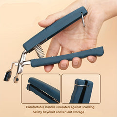 1pc Kitchen Pinch Grips Heat Resistant Insulated Clip