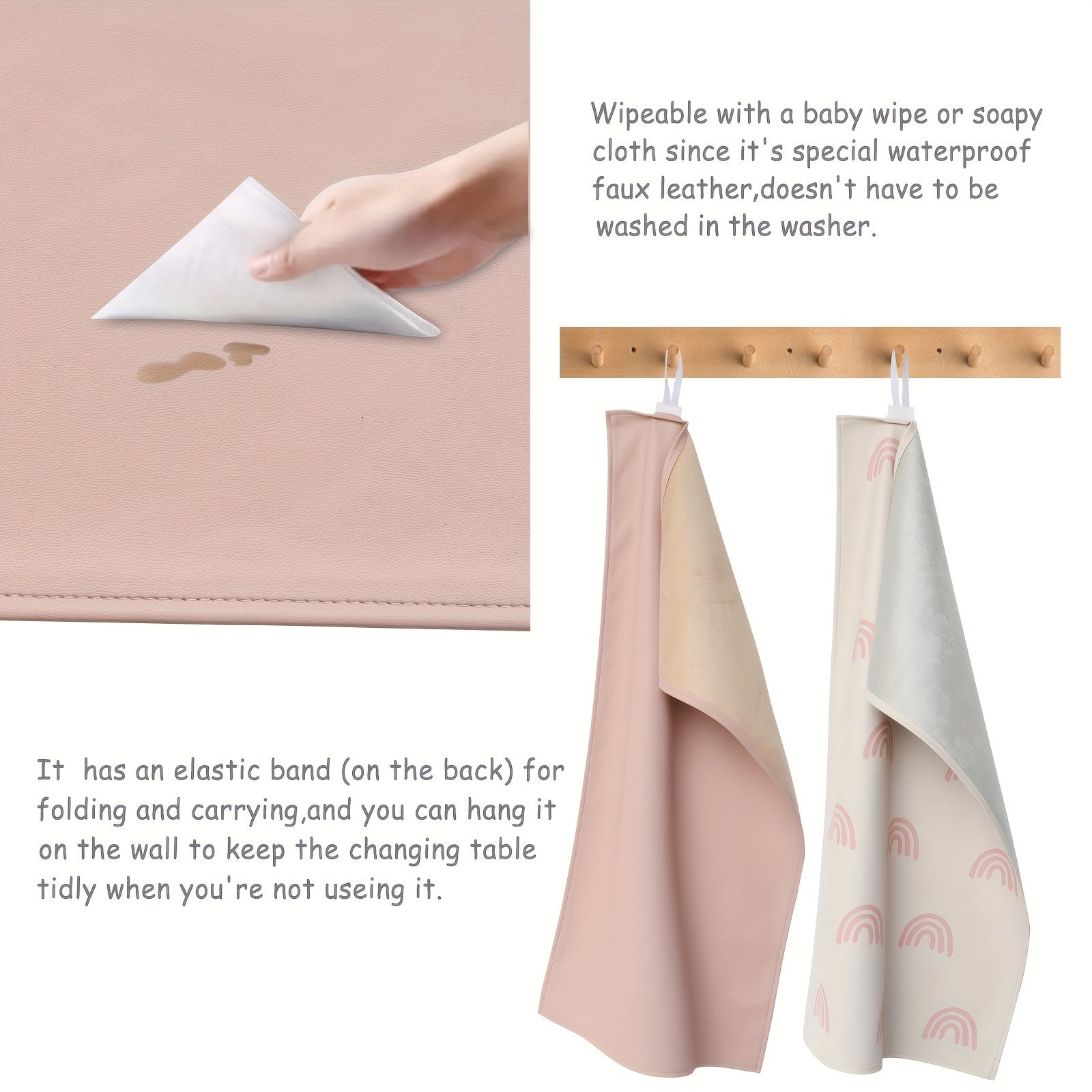 Soft Portable Changing Mat for Changing Pad Cover