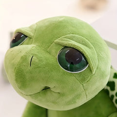 Big Eyed Turtle Plush Toy Turtle Doll Sleeping Pillow for Halloween Decor