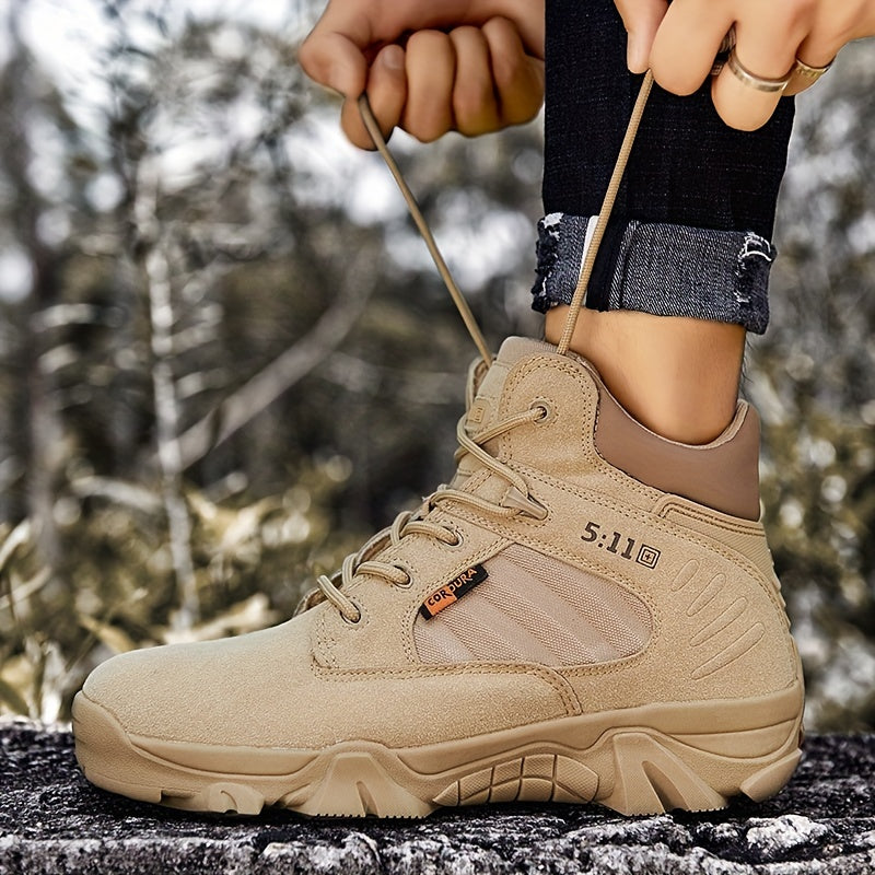 Men's Tactical Combat Boots Wear-resistant Outdoor Hiking Trekking
