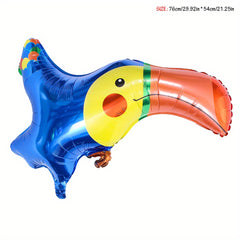 Clown Head Balloon Foil Helium Supported Carnival Balloons
