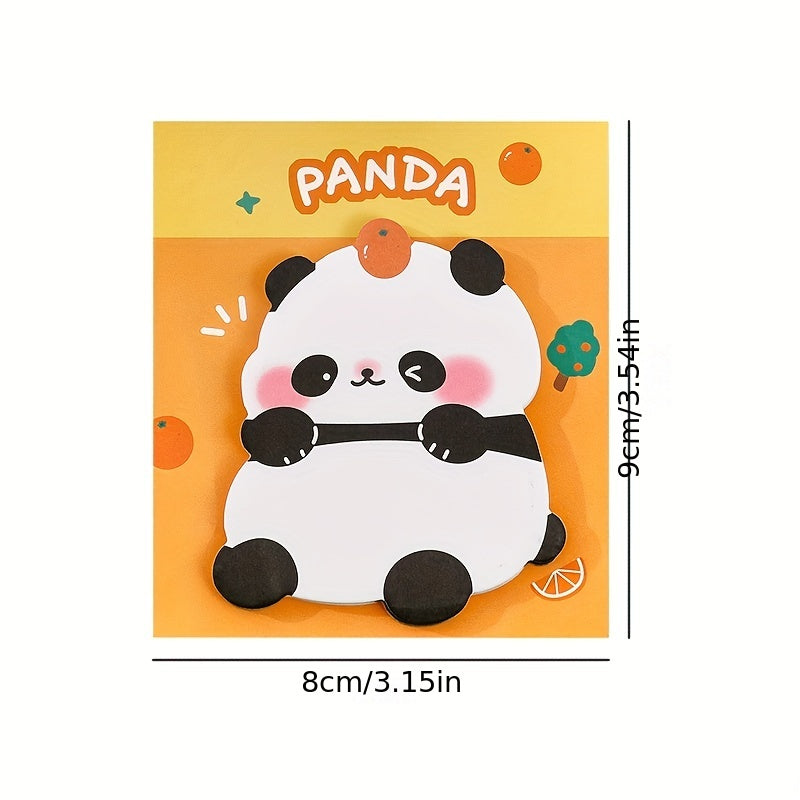 4pcs Panda Sticky Notes 120 Sheets Memo Paper School Office