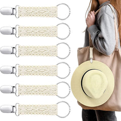 6pcs Hat Clip Luggage Travel Backpack Clips Portable Fixing Outdoor Accessories