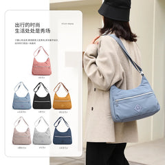 Nylon Waterproof Shoulder Bag for Women Shopping