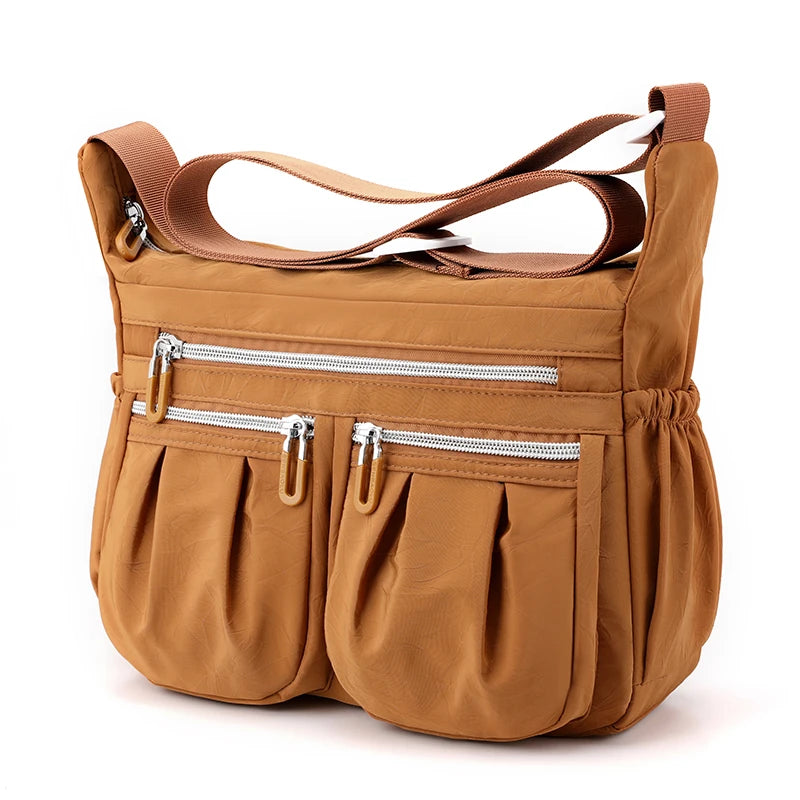 Nylon Waterproof Crossbody Shoulder Bag for Women