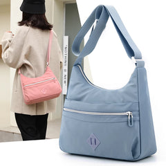 Nylon Waterproof Shoulder Bag for Women Shopping