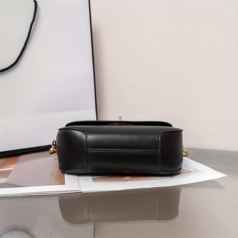 Women's Large Capacity Leather Handbag Vintage Style Shoulder Bag