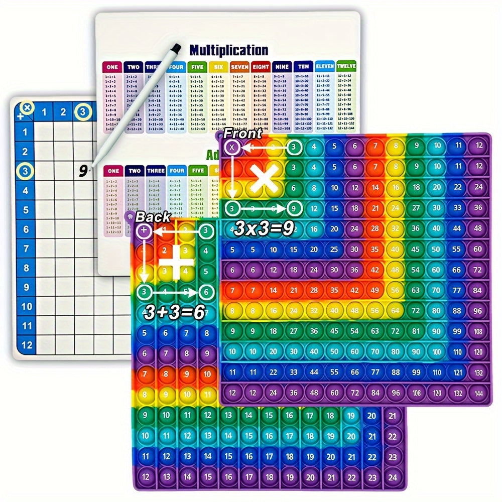Legendstar Math Practice Set with Multiplication & Addition Popper Toys