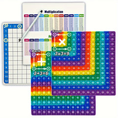 Legendstar Math Practice Set with Multiplication & Addition Popper Toys