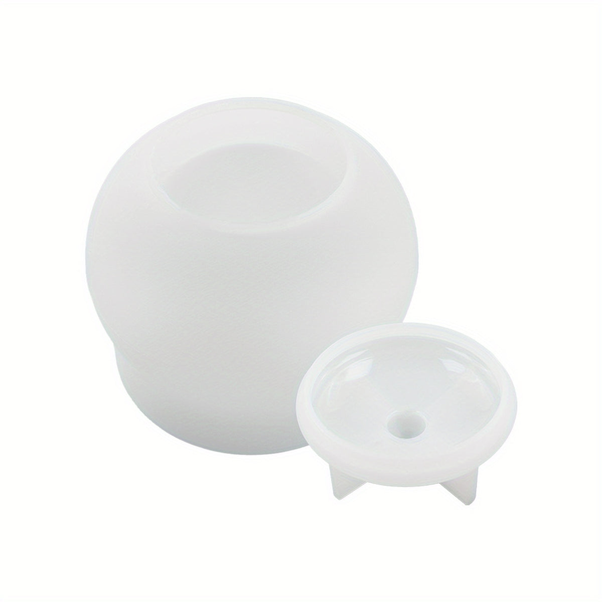 Storage Jar Crystal Epoxy Resin Mold Container Silicone Mould DIY Crafts Tools