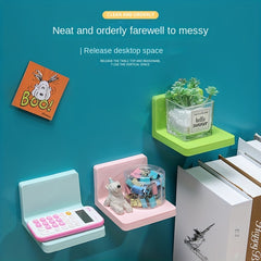 Suction Cup Wall Mount Storage Rack for Kitchen Bathroom
