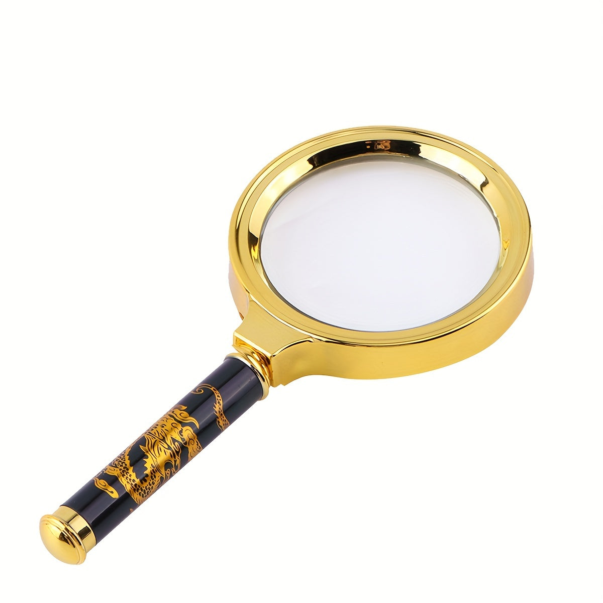Handheld Magnifying Glass 80MM Magnifier Inspection Coins Rocks Map