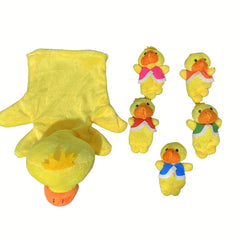 Duck Crocodile Monkey Finger Puppet Kindergarten Plush Toy