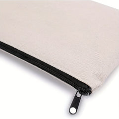 Canvas Zipper Bags for DIY Crafts Small Pencil Boxes Travel Bags