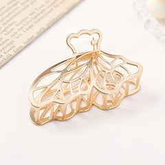 3pcs Butterfly Hair Claw Hollow Out Hair Clip Banana Clip Hair Styling Accessory
