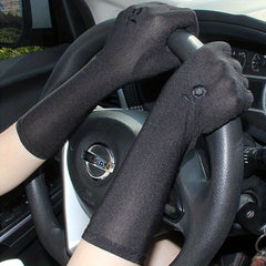 Sunproof Elastic Long Gloves Women UV Protection Ice Gloves