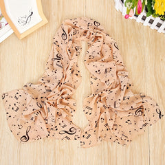 Chiffon Printed Silk Scarf Neckerchief Head Wrap Beach Women Shawl