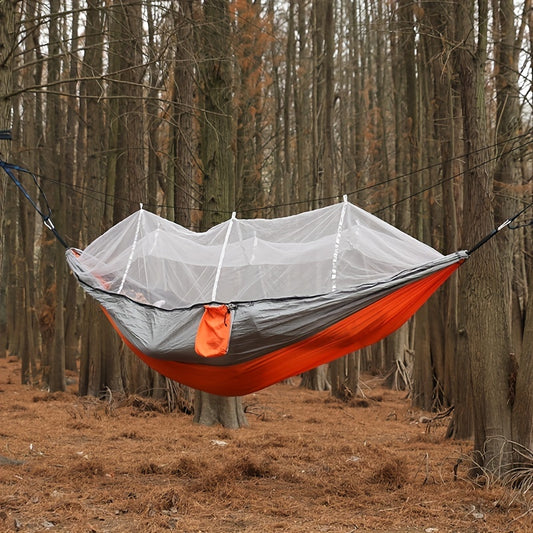 Anti Rollover Double Hammock with Mosquito Net