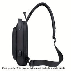 Men's Anti Theft Sling Bag with Password Lock