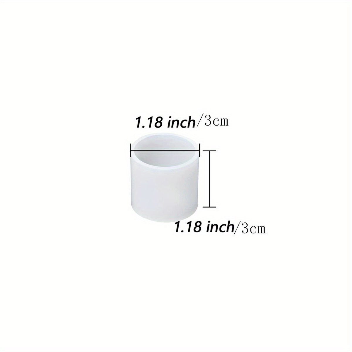 Cylindrical Candle Molds Resin Soap Clay Craft