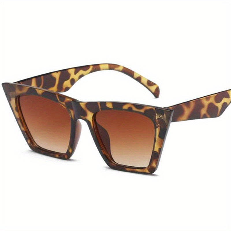 Vintage Thick Cat Eye Sunglasses Retro Eyewear