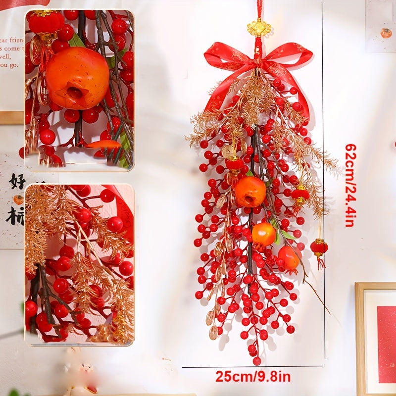 Lucky Fruits Year Hanging Ornaments for Spring Decor