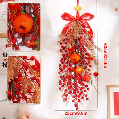 Lucky Fruits Year Hanging Ornaments for Spring Decor