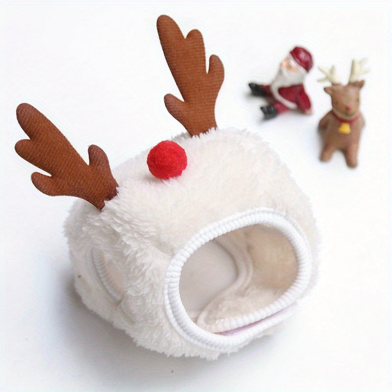 Christmas Pet Hat for 8-15lb Dogs, Outdoor Party Accessory
