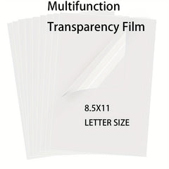100 Sheets 4 0mil Clear Transparency Film for Inkjet Printers