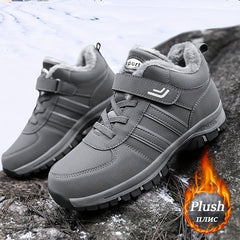 Plush Lined Snow Boots Non Slip Winter Outdoor Shoes