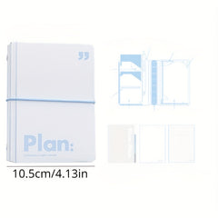 40 Pages Mini Pocket Loose Leaf Binder Notebook Student Planner Stationery
