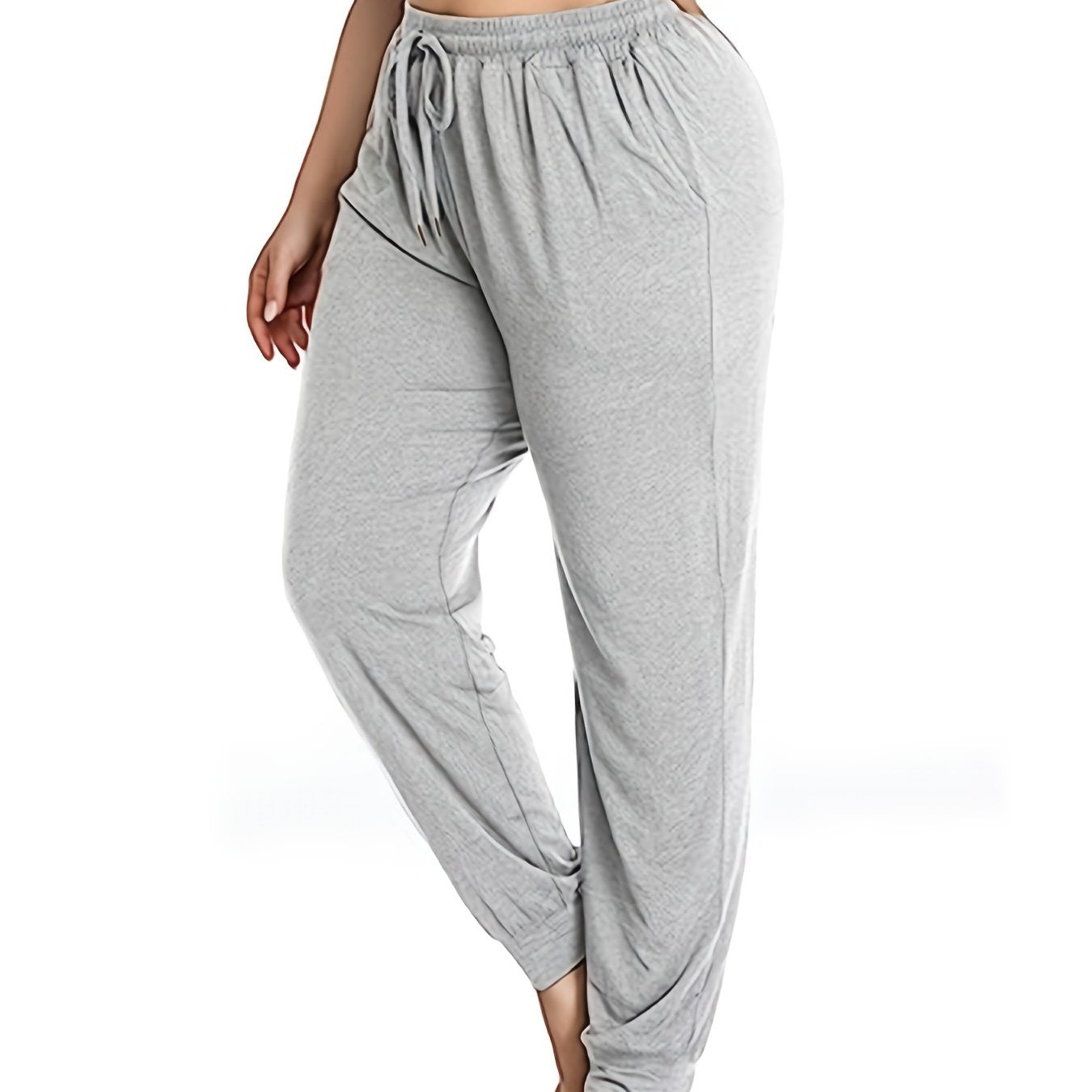  Sports Pants Women's Elastic Waist Fitness Joggers