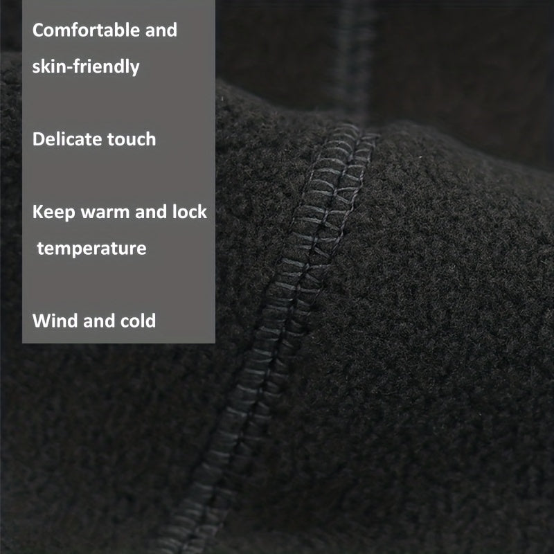 Thickened Polar Fleece Cap Windproof Warm Mountaineering Riding Hood Hat