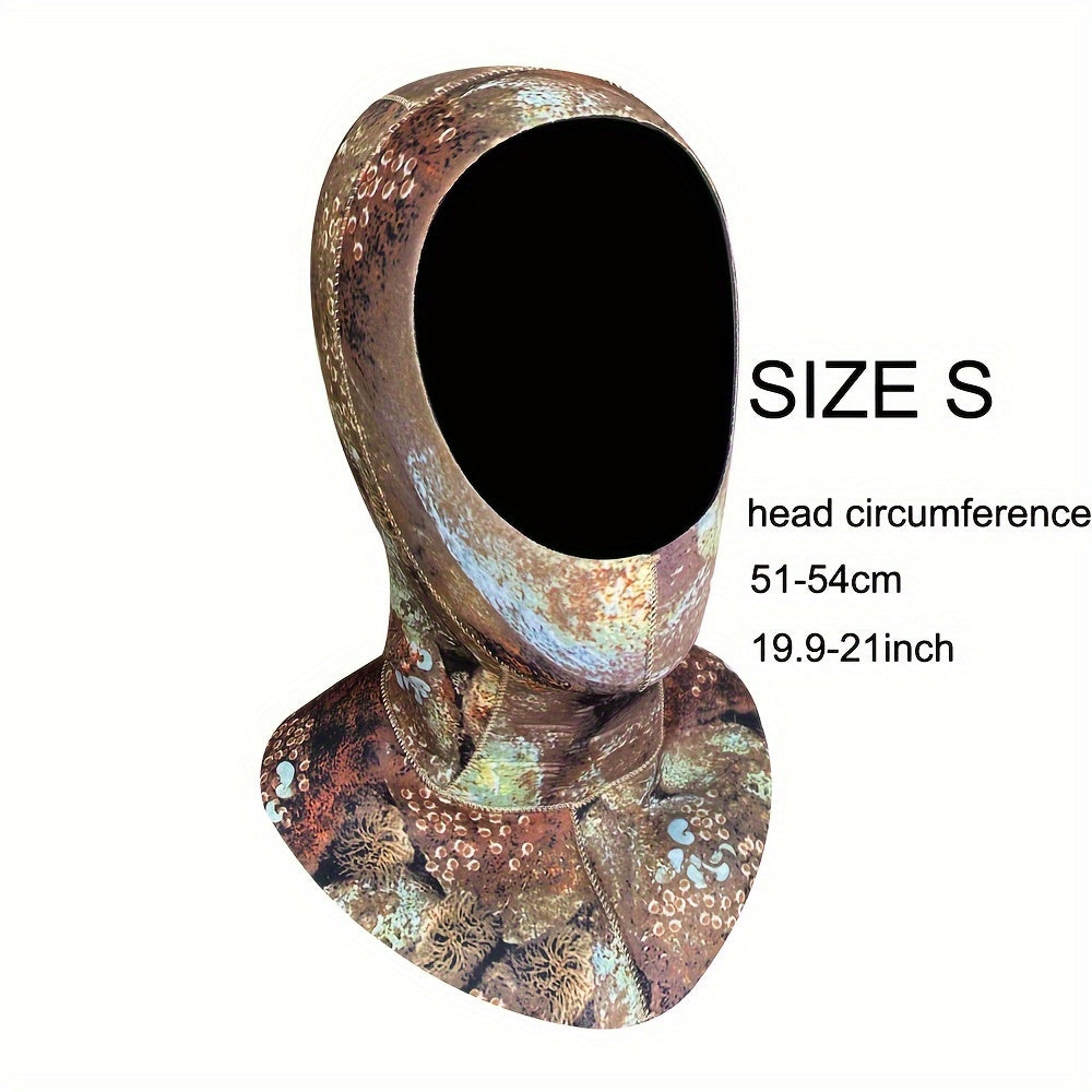 3mm Neoprene Scuba Diving Hood Elastic Hood For Water Sports