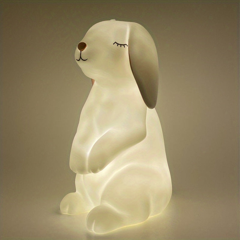 Kids LED Night Light Rabbit Bedroom Lamp Baby Bedside Feeding Eye Protection