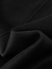 Men's Woolen Trench Coat Double Breasted Overcoat