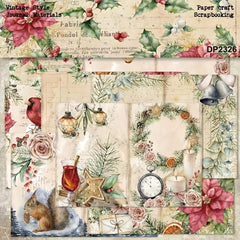 A5 Single Sided Pattern Paper DIY Scrapbook Background Paper