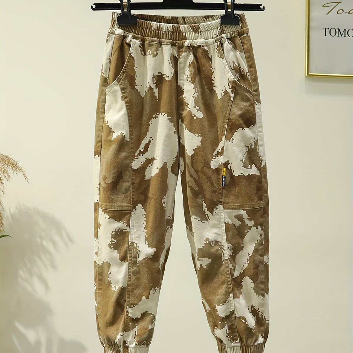 Boys Camo Long Pants for Spring/Autumn
