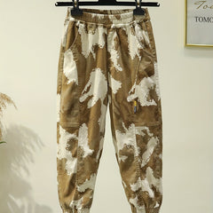 Boys Camo Long Pants for Spring/Autumn