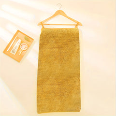 Women's Coral Velvet Suspender Bath Dress