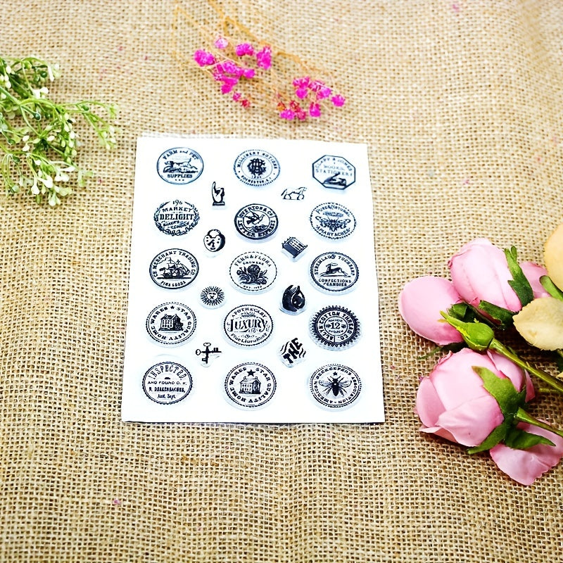 DIY Silicone Transparent Stamp Insect Animal House