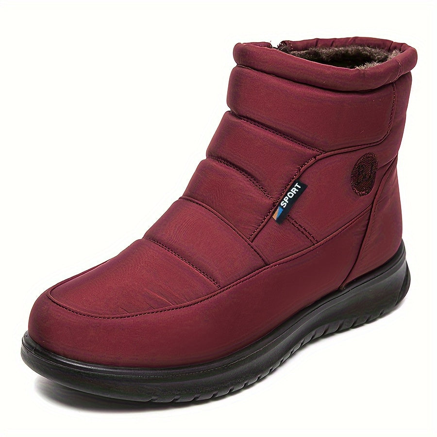 Waterproof Faux Fur Snow Boots for Women