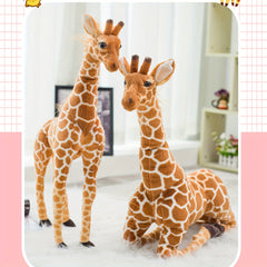Creative Giraffe Plush Toy Soft Polyester Stuffed Animal