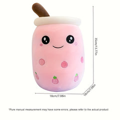 Creative Milk Tea Plush Toys And Funny Doll Pillows Pearl Milk Tea Cup Cushions