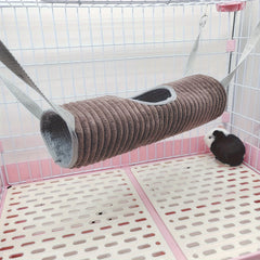 Pet Winter Warm Hammock Hamster Tunnel Sleeping Nest