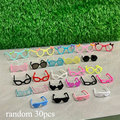 Dollhouse Mini Glasses Decorative Accessories Various Glasses DIY Decorations